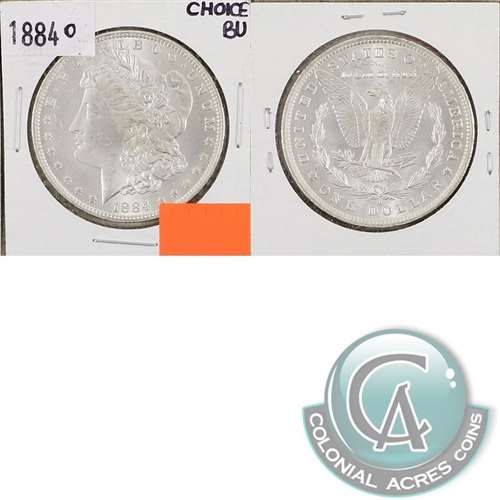 1884 O USA Dollar Choice Brilliant Uncirculated (MS64) $