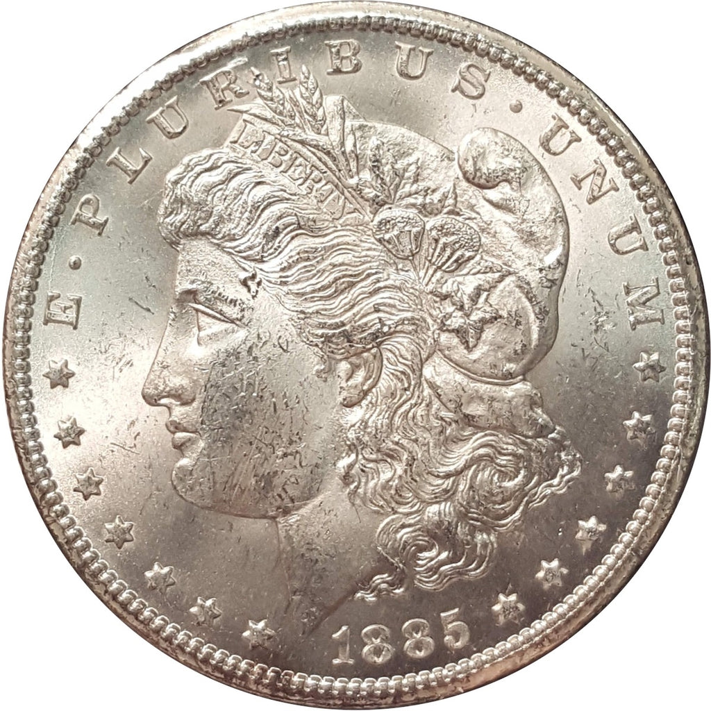 1885 CC USA Dollar Choice Brilliant Uncirculated (MS64) $