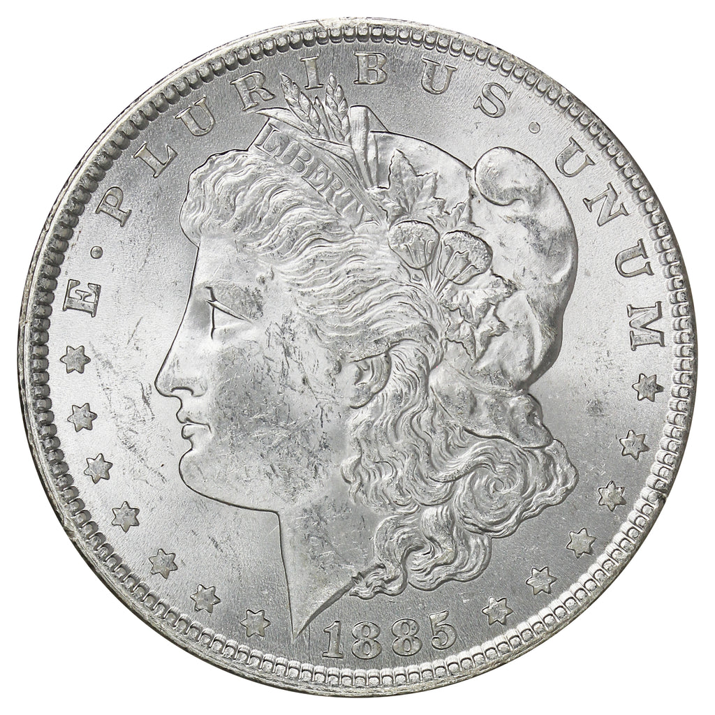 1885 USA Dollar Brilliant Uncirculated (MS63) $