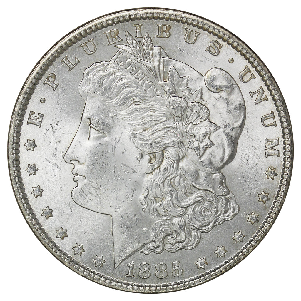 1885 USA Dollar Choice Brilliant Uncirculated (MS63) $