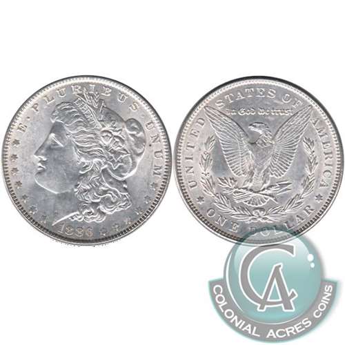 1886 USA Dollar AU-UNC (AU55)