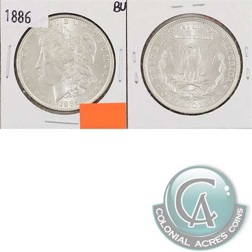 1886 USA Dollar Brilliant Uncirculated (MS63) $