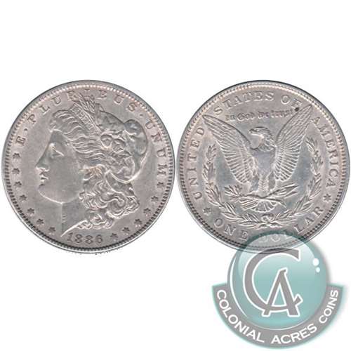 1886 USA Dollar Extra Fine (EF40)