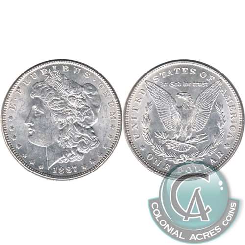 1887 USA Dollar UNC+ (MS62) $
