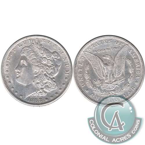 1888 S USA Dollar Extra Fine (EF40) $