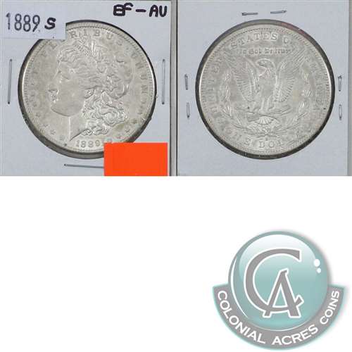 1889 S USA Dollar EF-AU (EF45) $