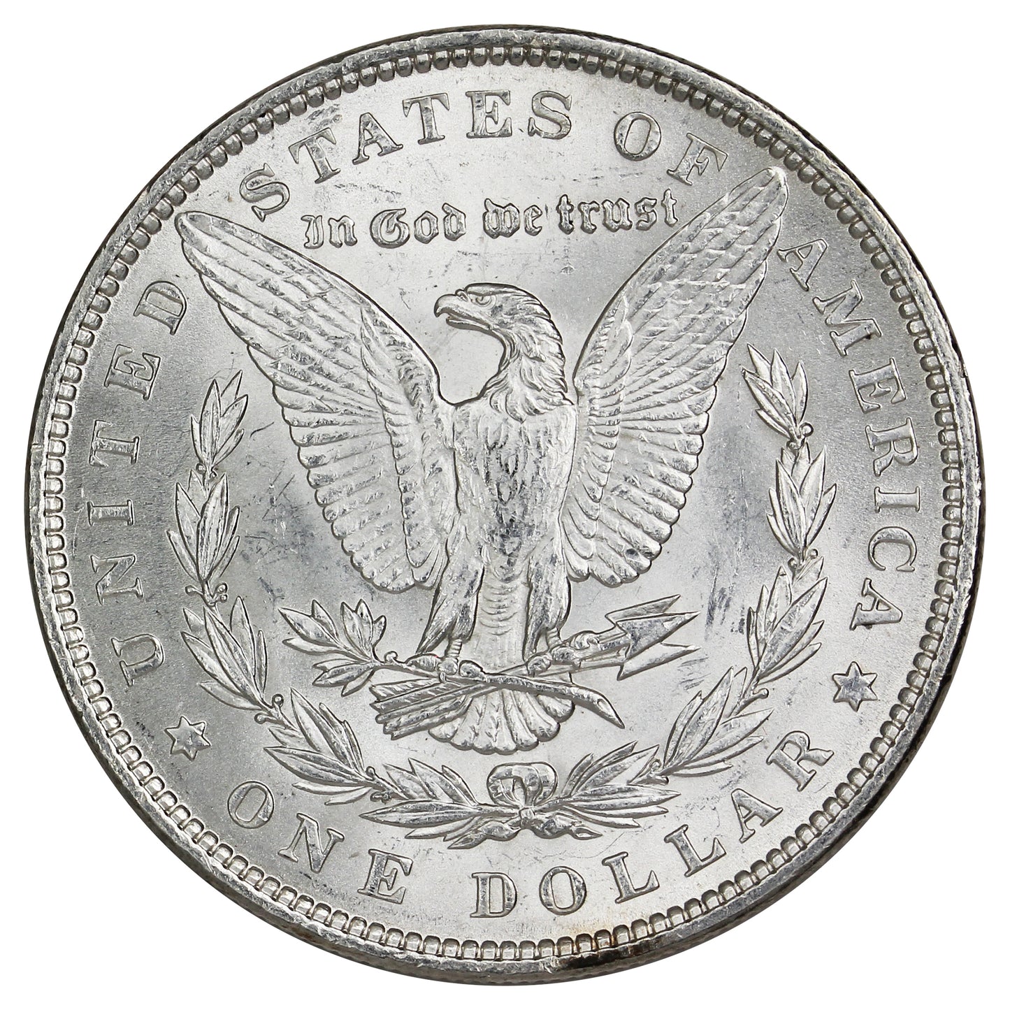 1889 USA Dollar Brilliant Uncirculated (MS63) $