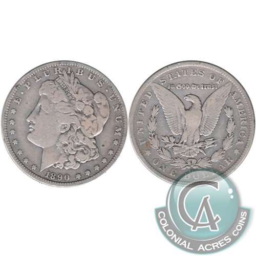 1890 CC USA Dollar Very Good (VG8) $