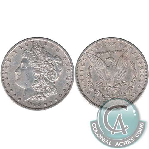 1890 S USA Dollar Extra Fine (EF40)