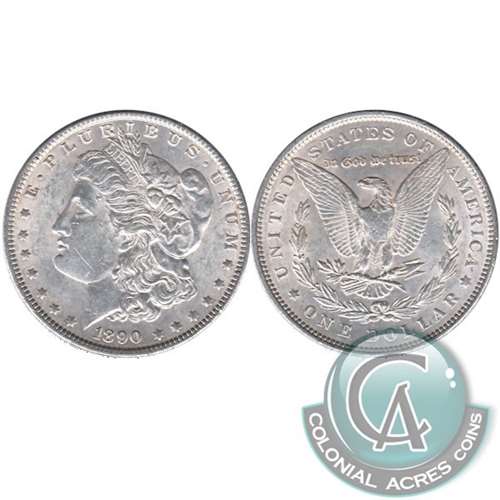1890 USA Dollar Almost Uncirculated (AU50)