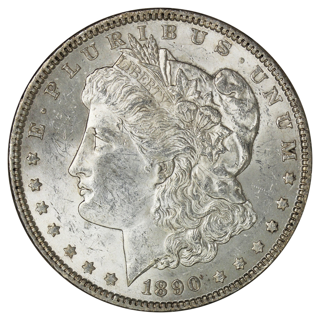 1890 USA Dollar Brilliant Uncirculated (MS63) $