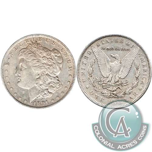 1891 USA Dollar VF-EF (VF30)