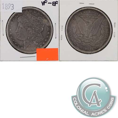 1893 USA Dollar VF-EF (VF30) $