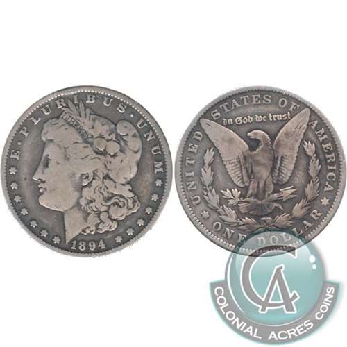 1894 O USA Dollar VG-F (VG10) $