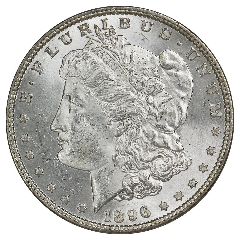 1896 USA Dollar Choice Brilliant Uncirculated (MS64) $