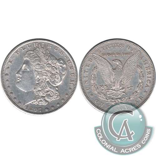 1897 S USA Dollar EF-AU (EF45) $