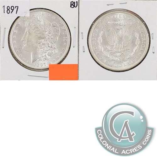 1897 USA Dollar Brilliant Uncirculated (MS63) $