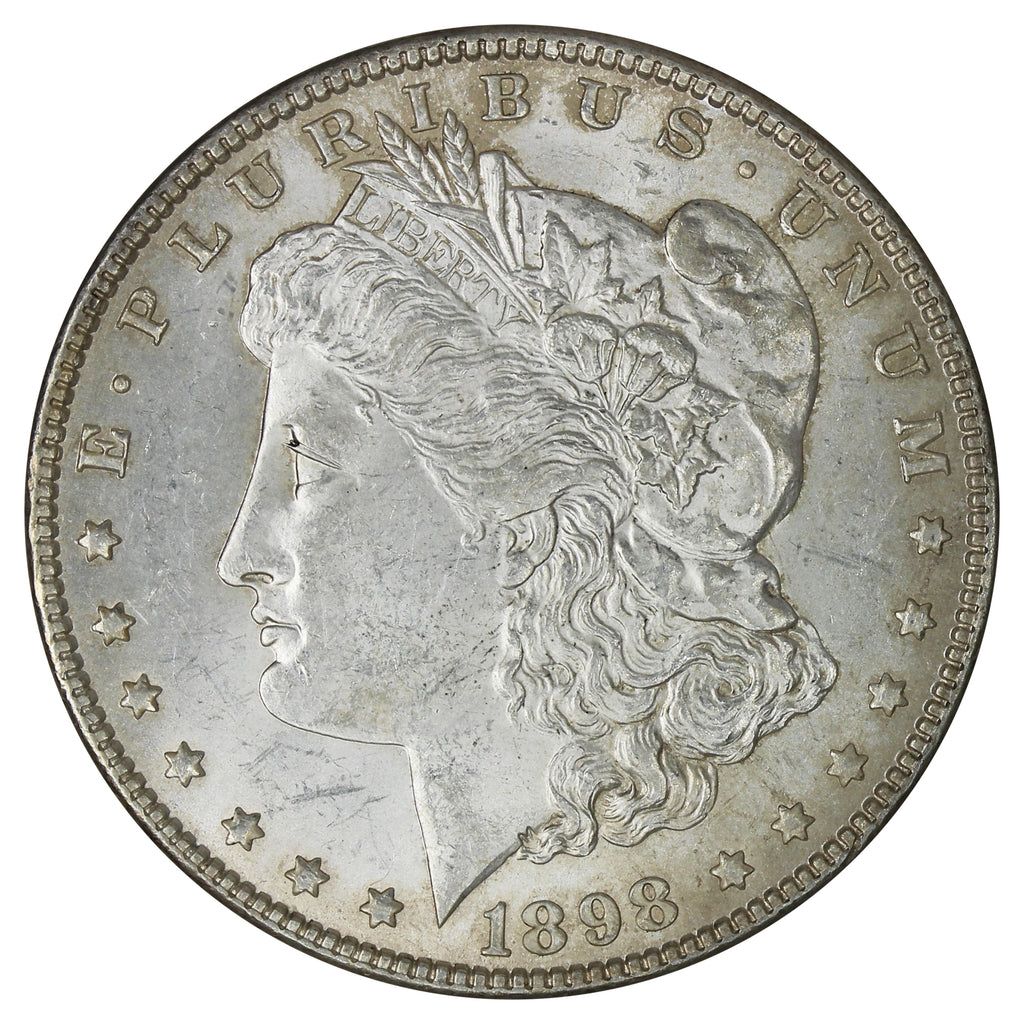 1898 USA Dollar Brilliant Uncirculated (MS63) $