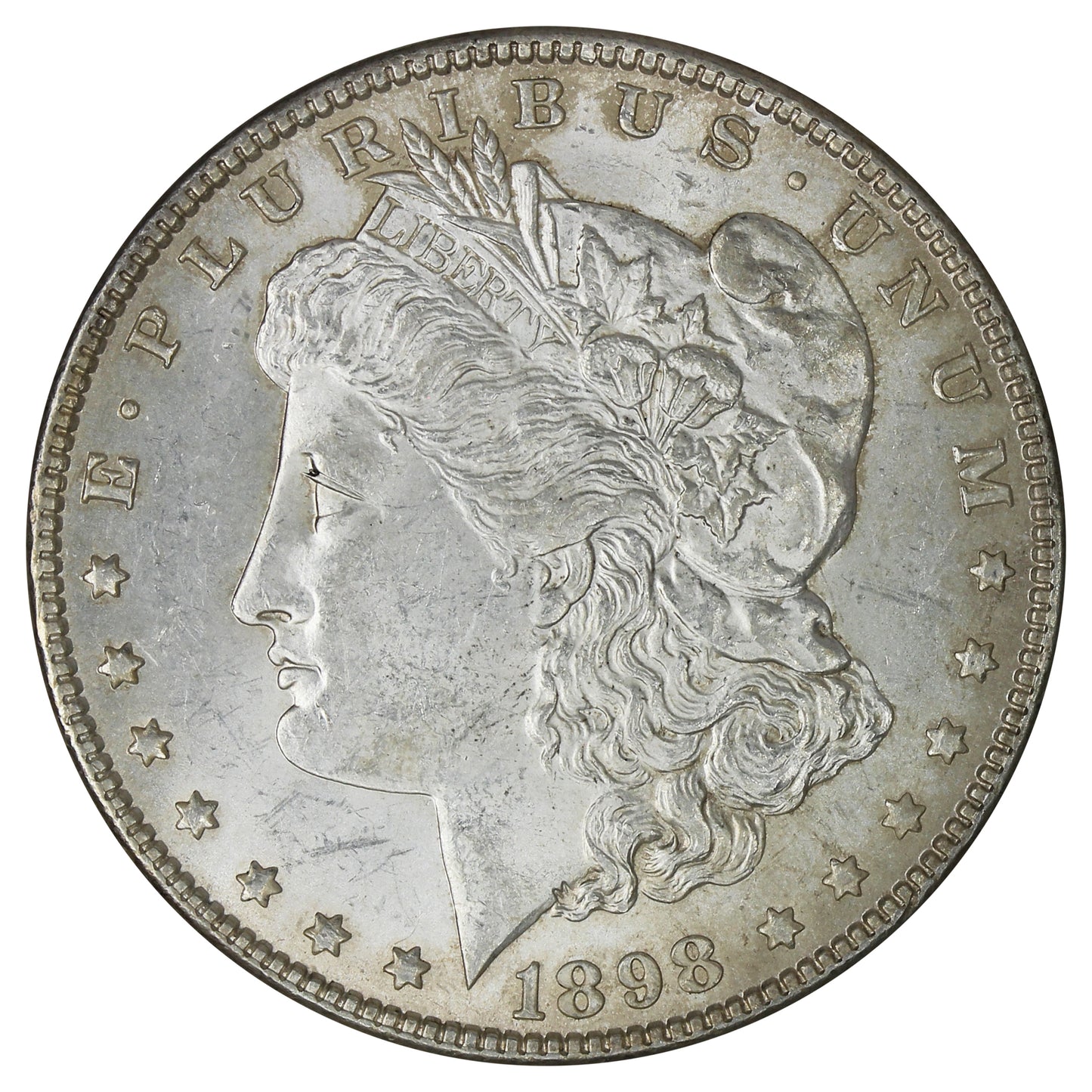 1898 USA Dollar Brilliant Uncirculated (MS63) $