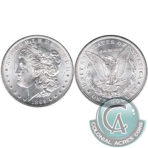 1899 O USA Dollar Choice Brilliant Uncirculated (MS64) $