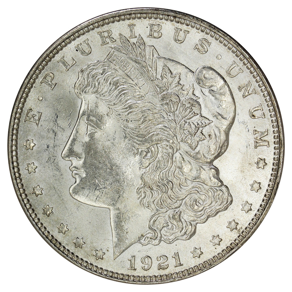 1921 D USA Dollar Brilliant Uncirculated (MS63) $