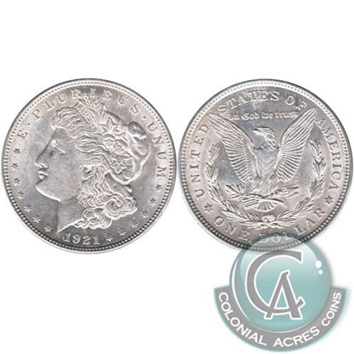1921 USA Dollar Almost Uncirculated (AU50)