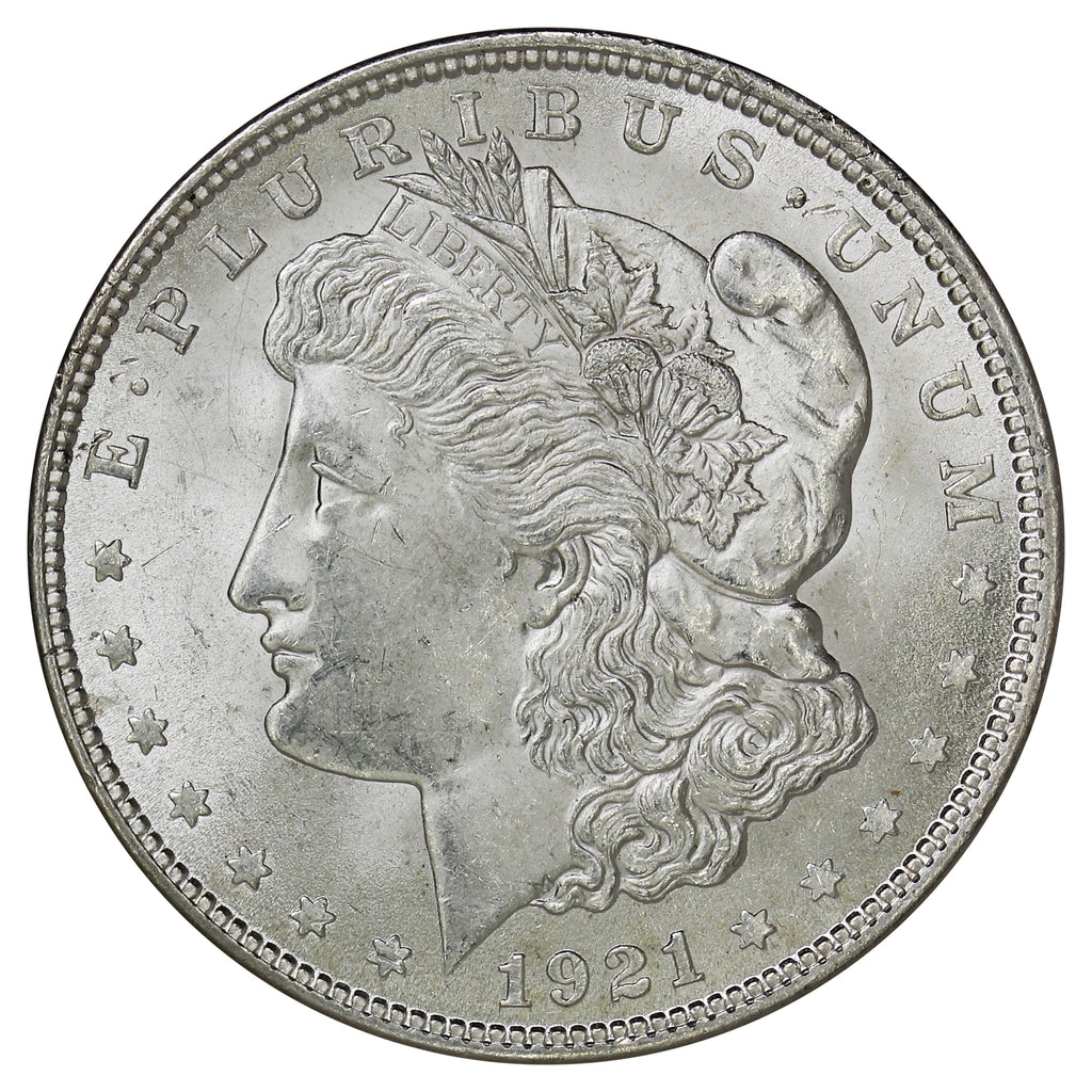 1921 USA Dollar Choice Brilliant Uncirculated (MS64) $