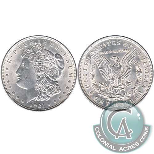 1921 USA Dollar Uncirculated (MS60)
