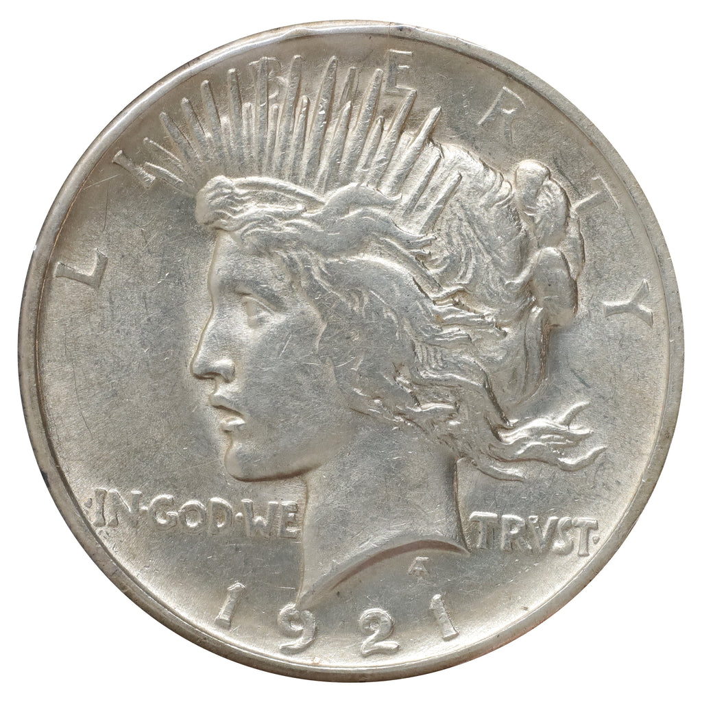 1921 Peace USA Dollar AU-UNC (AU55) $