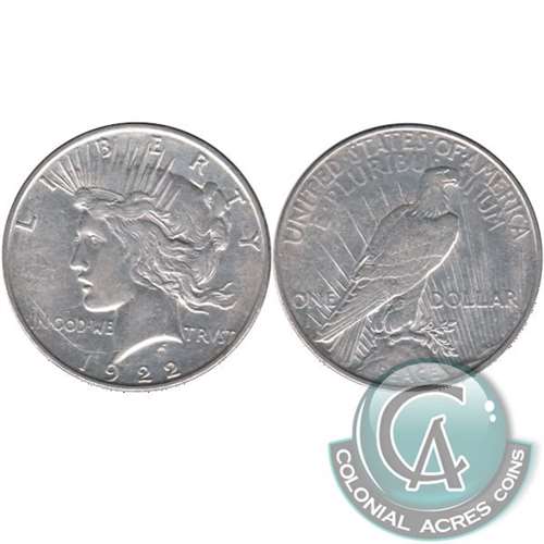 1922 D USA Dollar VF-EF (VF30)