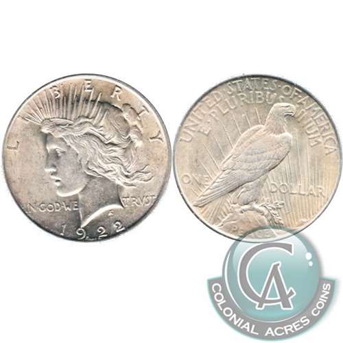 1922 USA Dollar AU-UNC (AU55)