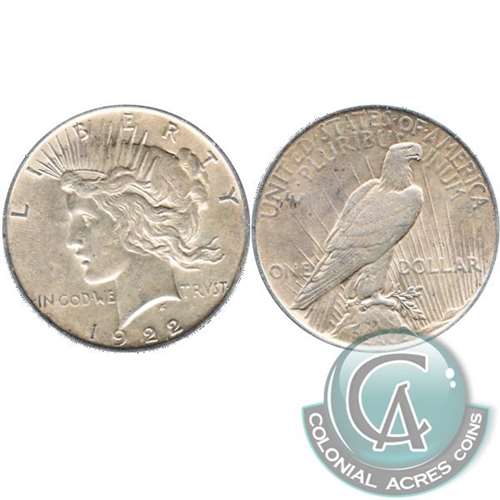 1922 USA Dollar Extra Fine (EF40)