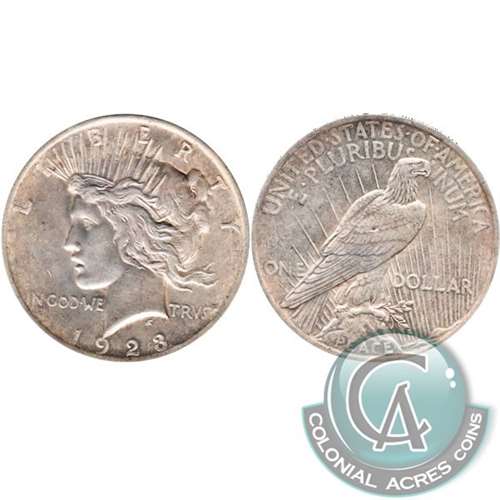 1923 USA Dollar Almost Uncirculated (AU50)