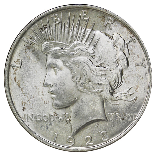 1923 USA Dollar Choice Brilliant Uncirculated (MS64) $