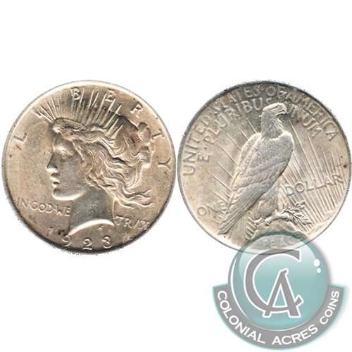 1923 USA Dollar Uncirculated (MS60)