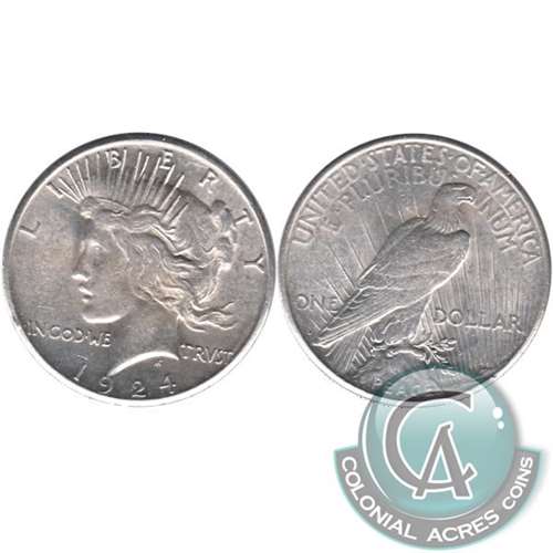 1924 S USA Dollar Almost Uncirculated (AU50) $
