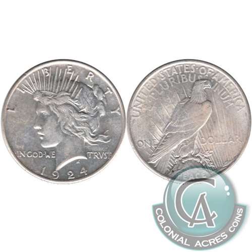 1924 USA Dollar Almost Uncirculated (AU50)