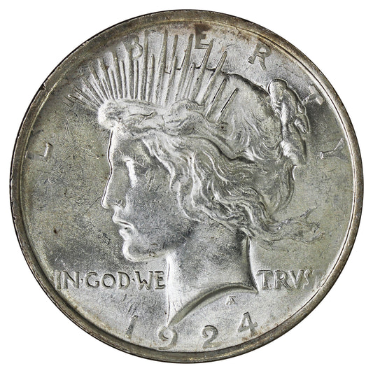 1924 USA Dollar Brilliant Uncirculated (MS63) $