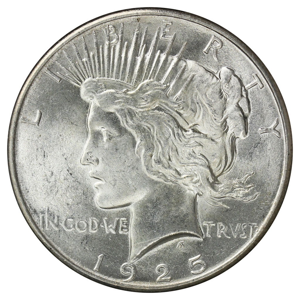1925 USA Dollar Choice Brilliant Uncirculated (MS64) $
