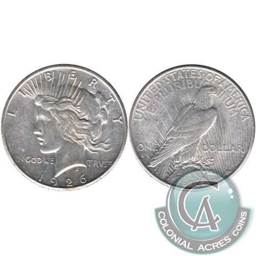 1926 D USA Dollar EF-AU (EF45)