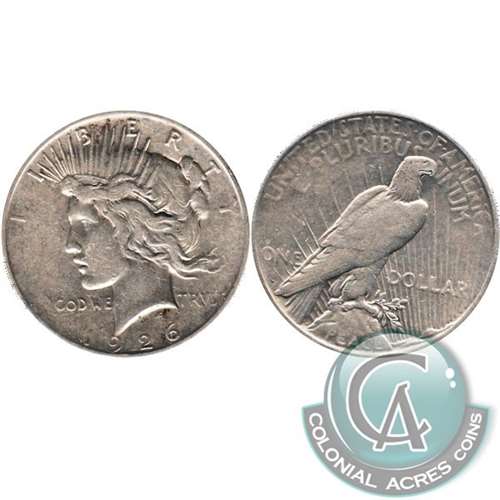1926 D USA Dollar Very Fine (VF20)