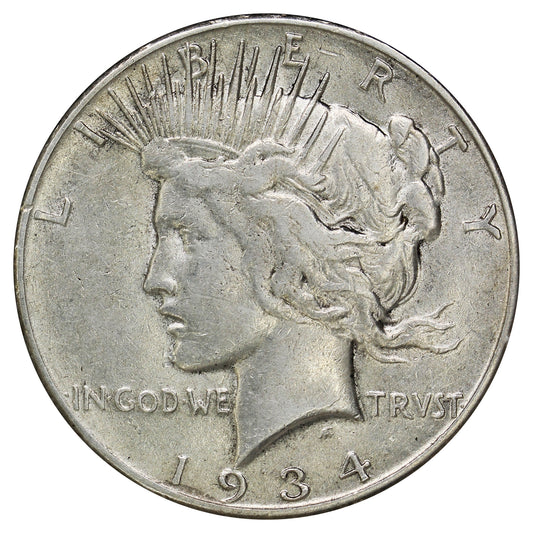 1934 S USA Dollar VF-EF (VF30) $