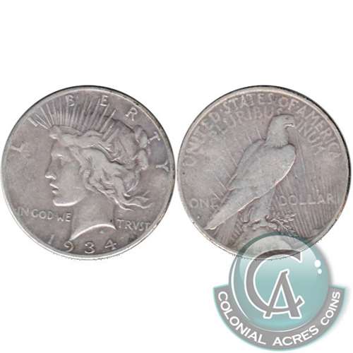 1934 S USA Dollar VG-F (VG10) $
