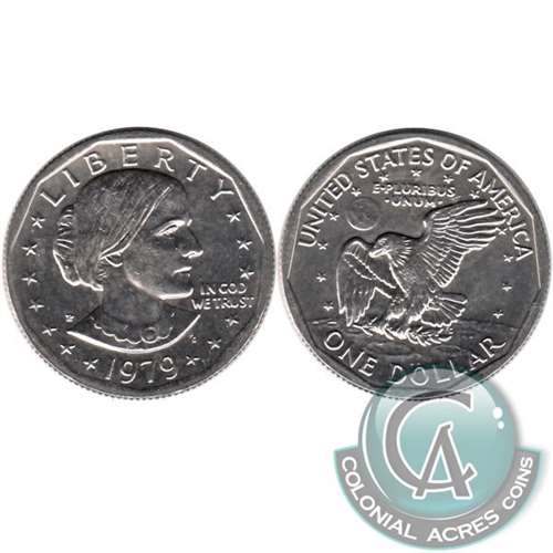 1979 P Near Date Susan B. Anthony USA Dollar UNC+ (MS62)