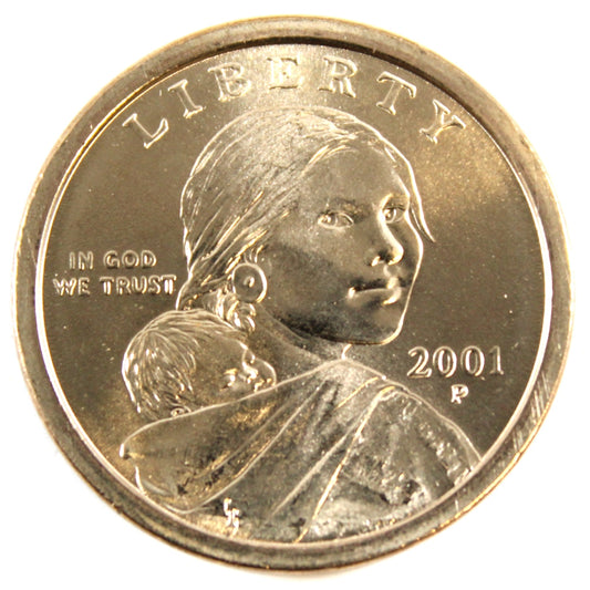 2001 P Sacagawea USA Dollar Brilliant Uncirculated (MS-63)
