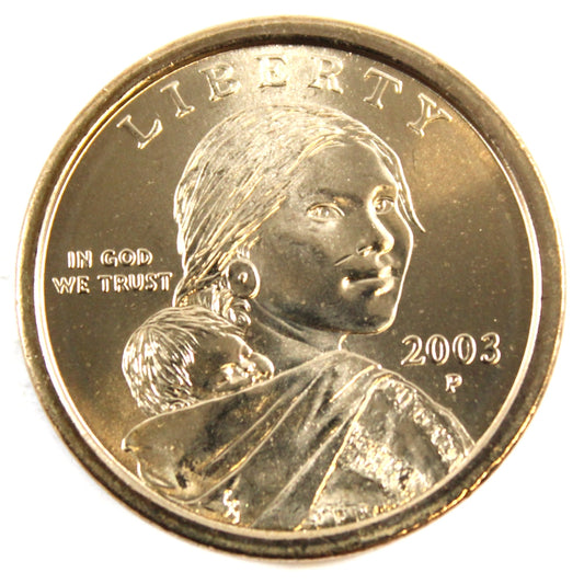 2003 P Sacagawea USA Dollar Brilliant Uncirculated (MS63)