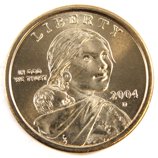 2004 D Sacagawea USA Dollar Brilliant Uncirculated (MS63)