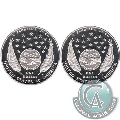 2004 P Lewis & Clark Bicentennial USA Dollar Silver Proof