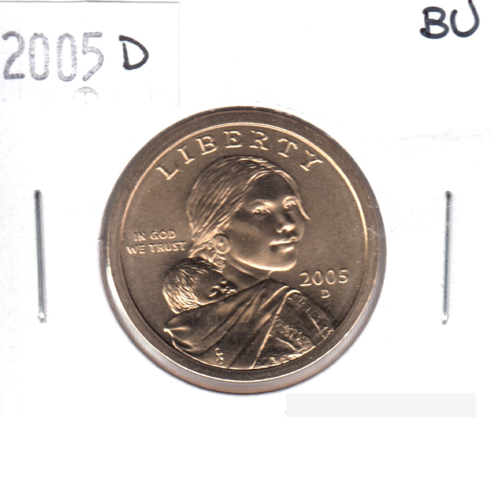 2005 D Sacagawea USA Dollar Brilliant Uncirculated (MS63)