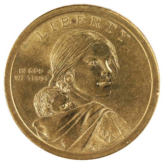 2012 P Native American USA Dollar Brilliant Uncirculated (MS63)
